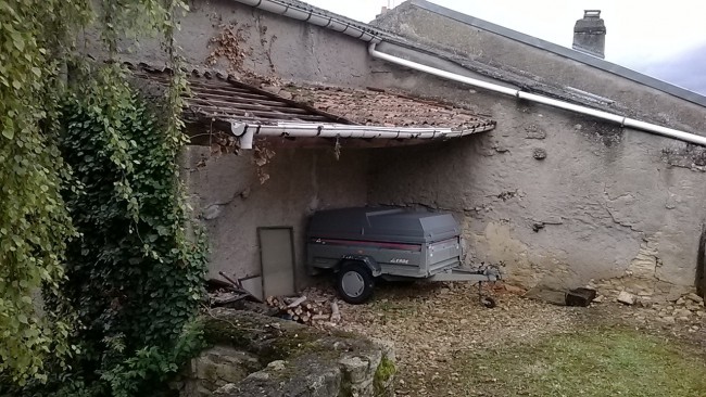 Avant la remise en état 