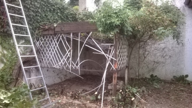 Avant la remise en état 